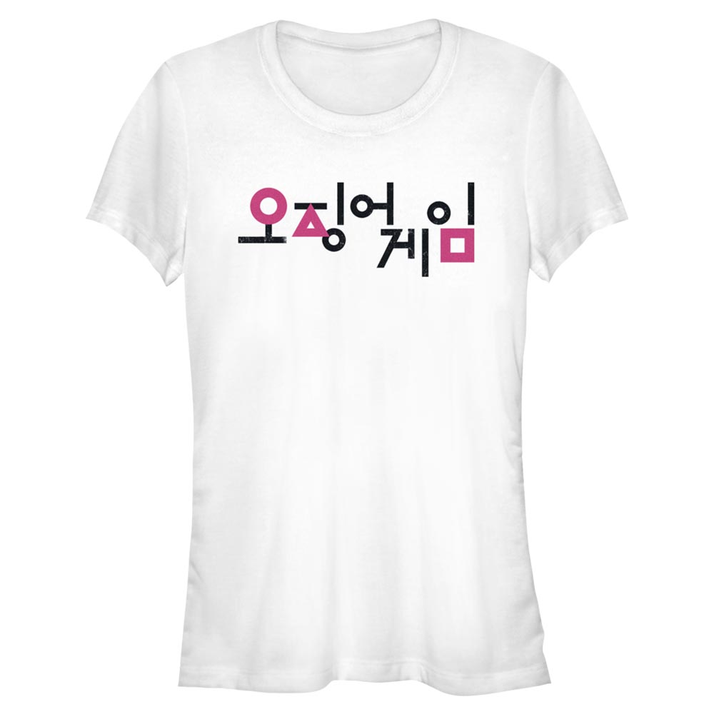 Netflix - Squid Game - Logo Korean Title - Femme T-shirt