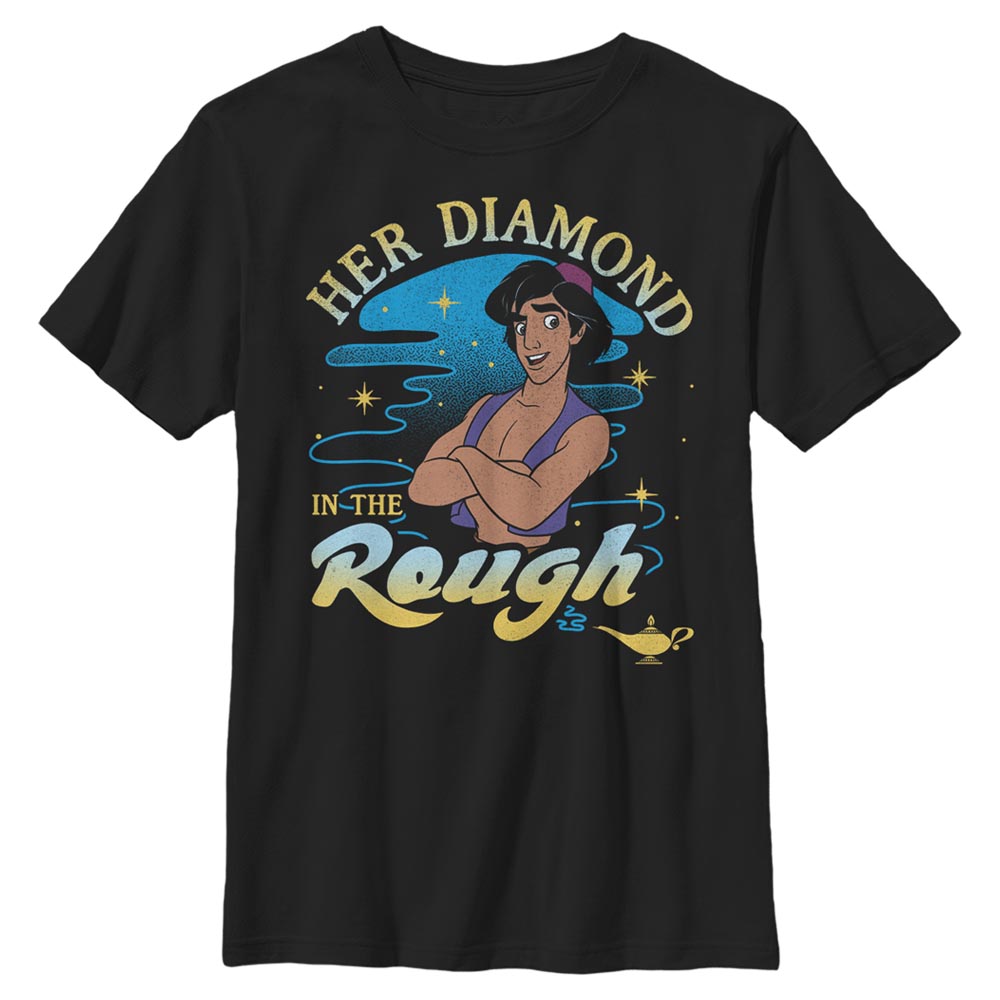 Disney Classics - Aladin - Aladdin Diamond In the Rough - Valentine's Day - Enfant T-shirt