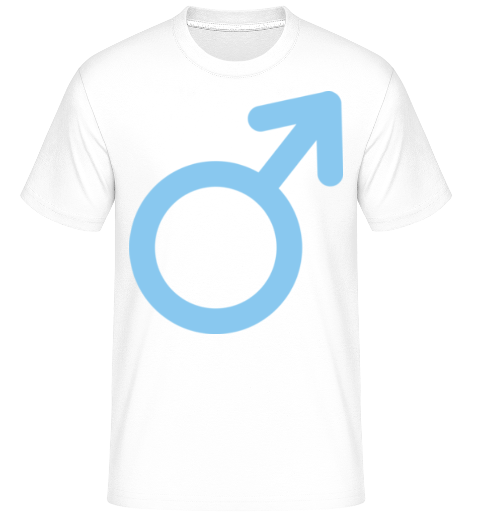 Man Icon Blue ·  T-Shirt Shirtinator homme