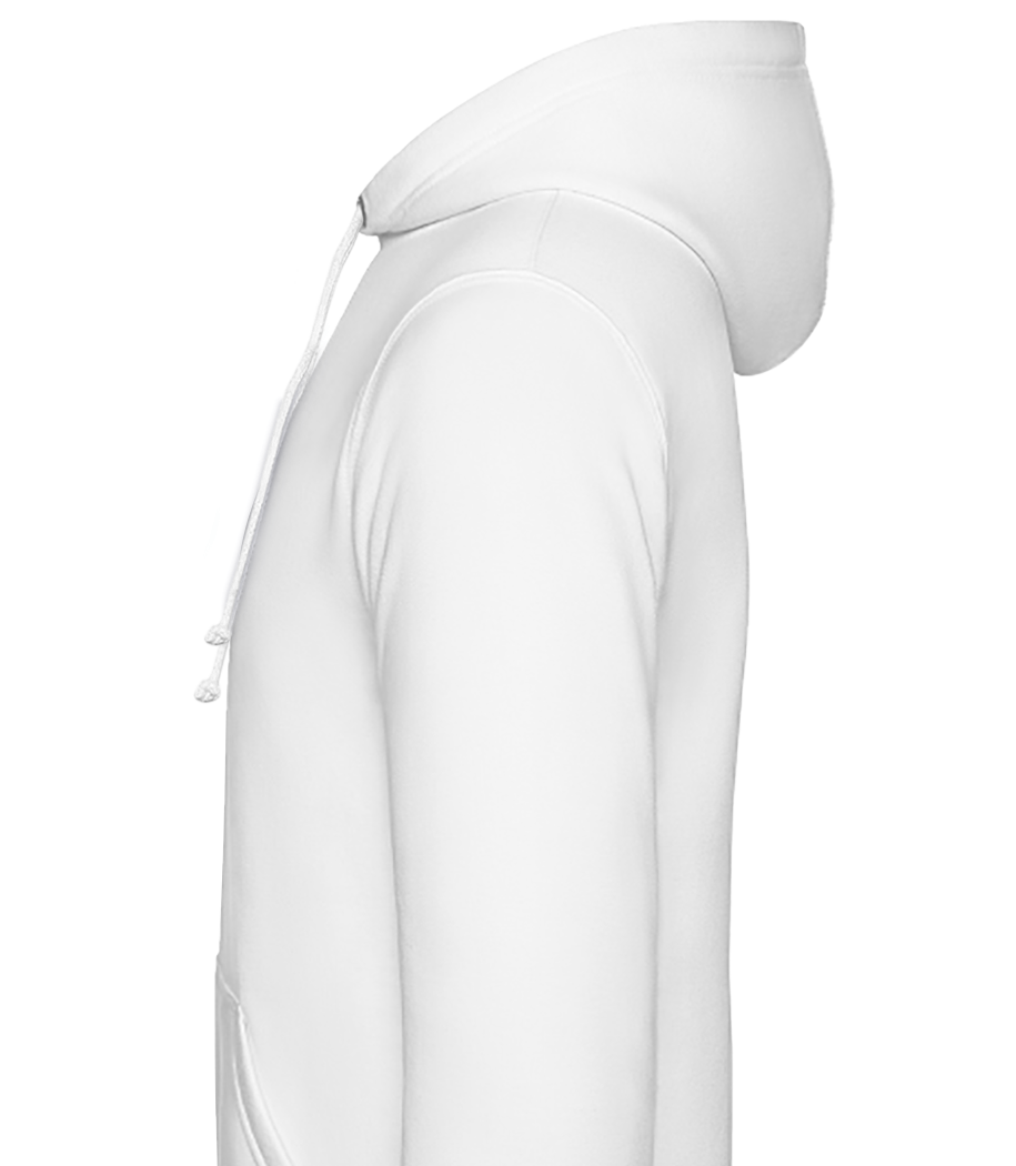 Dia De Los Muertos Tête De Mort - Sweat à capuche Homme - Blanc - Gauche