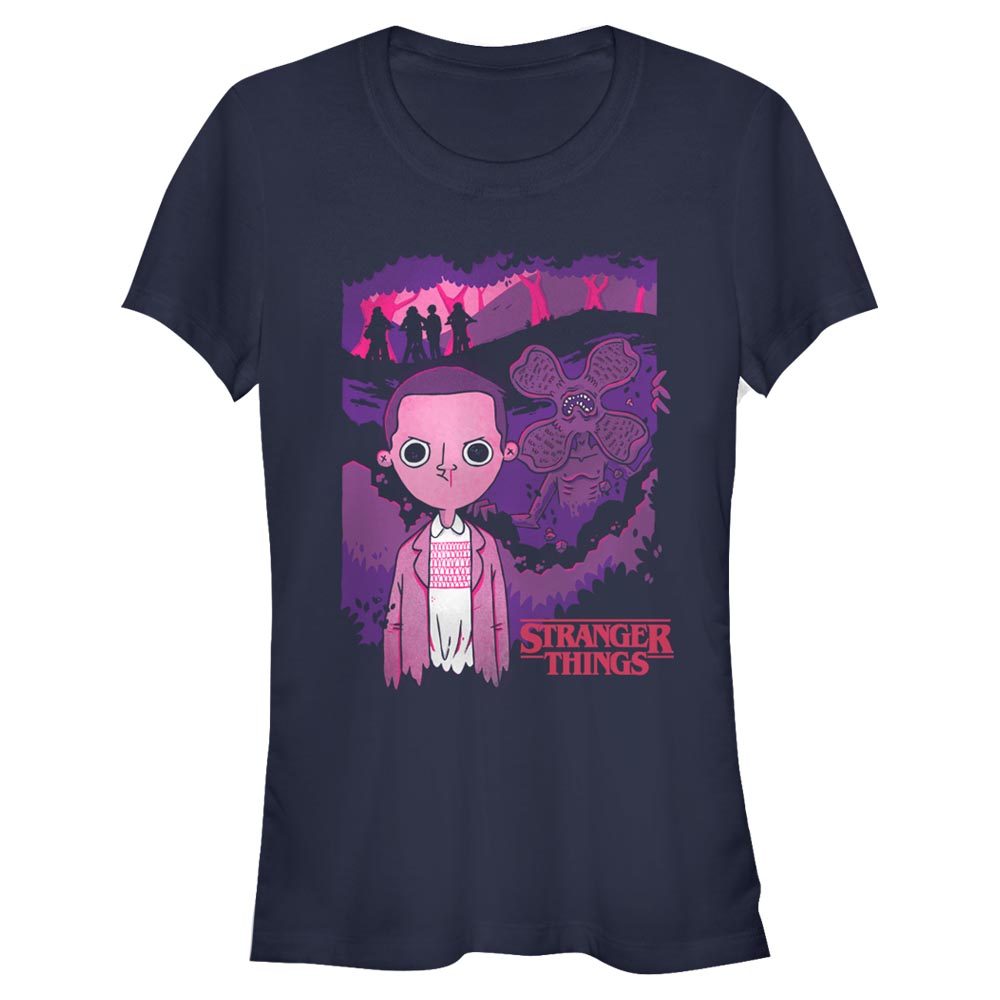 Netflix - Stranger Things - Photo de groupe Lurking - Femme T-shirt
