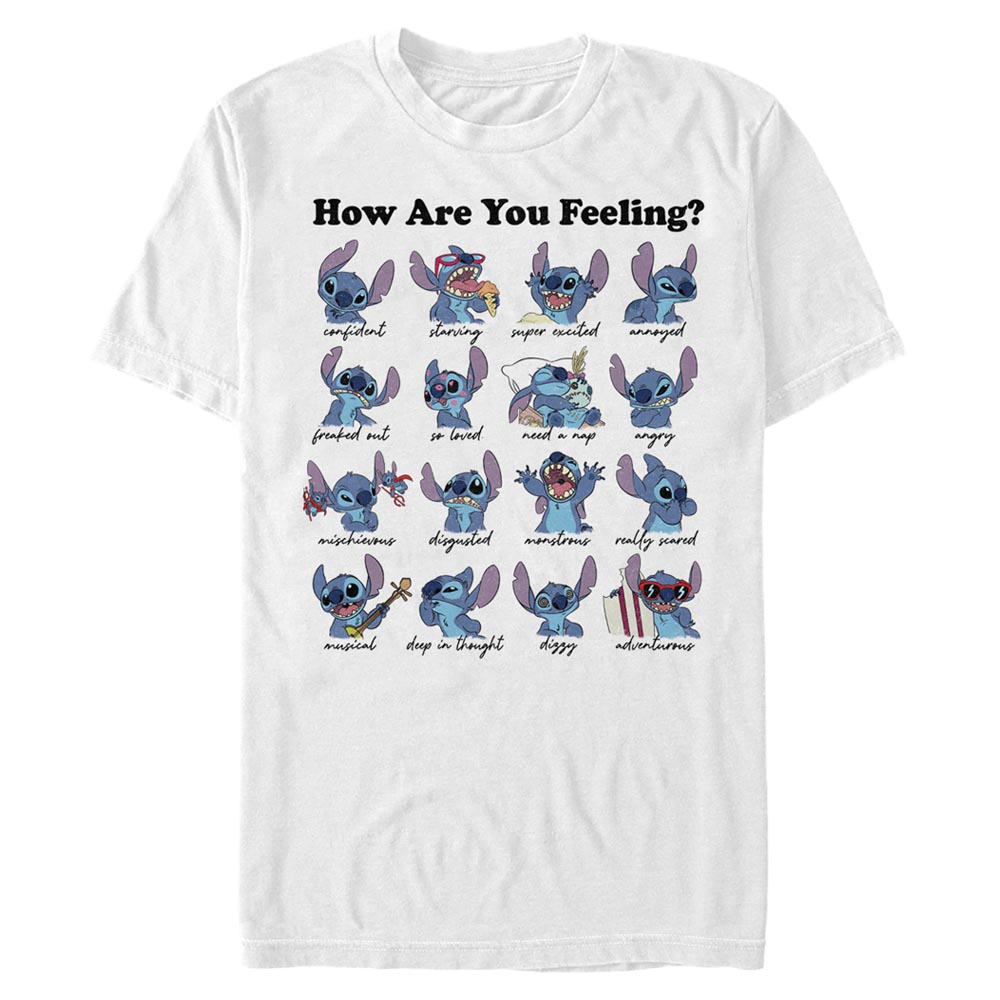 Disney - Lilo & Stitch - Stitch Moods - Homme T-shirt