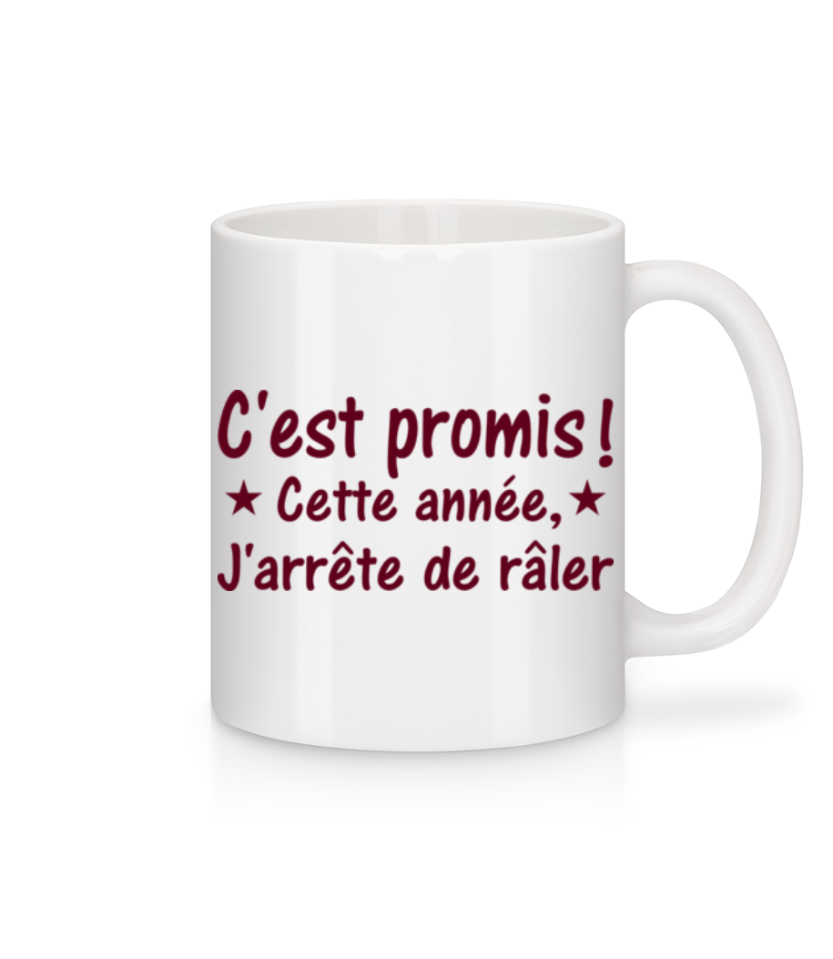 C'est Promis! · Mug en céramique blanc