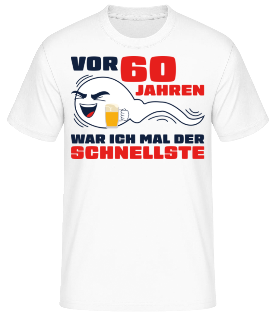Vor 60 Jahren Der Schnellste · Männer Basic T-Shirt