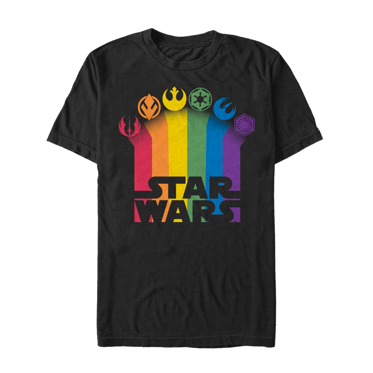 Star Wars - Icons Icon Trails Logo - Pride - Homme T-shirt