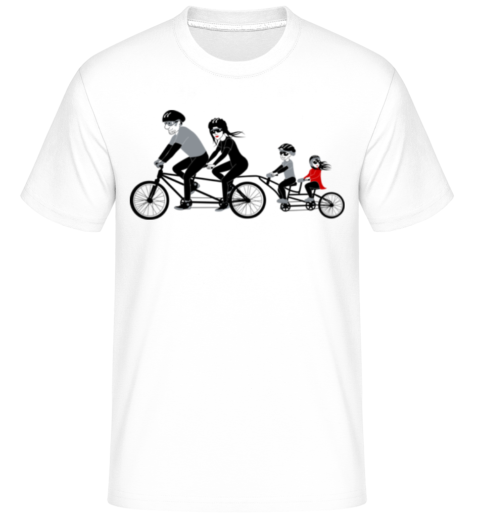 Famille En Bicyclette ·  T-Shirt Shirtinator homme