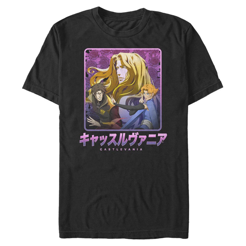 Netflix - Castlevania - Photo de groupe Kanji Group - Homme T-shirt