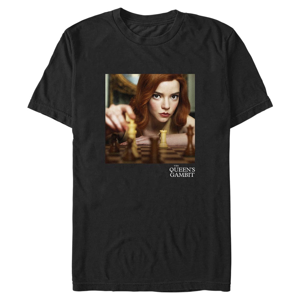 Netflix - Le jeu de la dame - Beth Harmon Checkmate Photo Real - Homme T-shirt