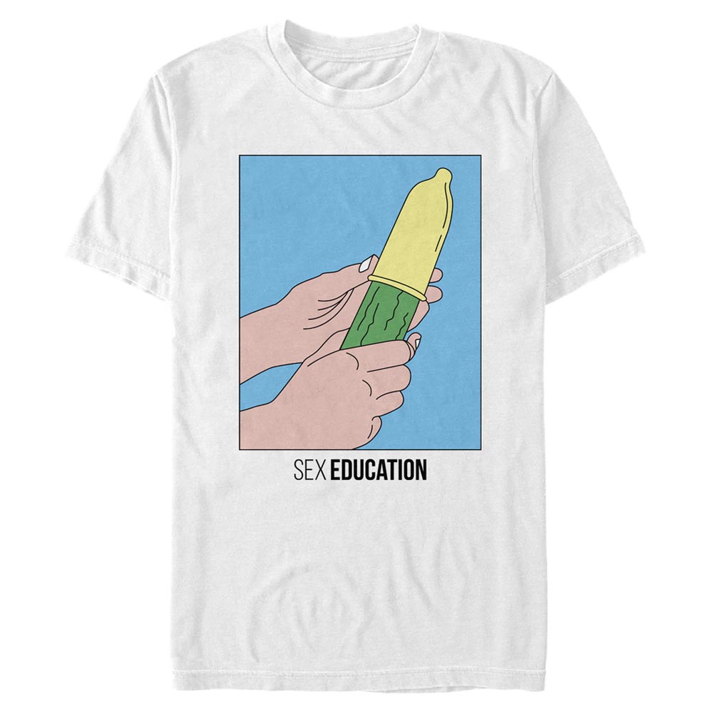 Netflix - Sex Education - Symbole Cucumber - Homme T-shirt