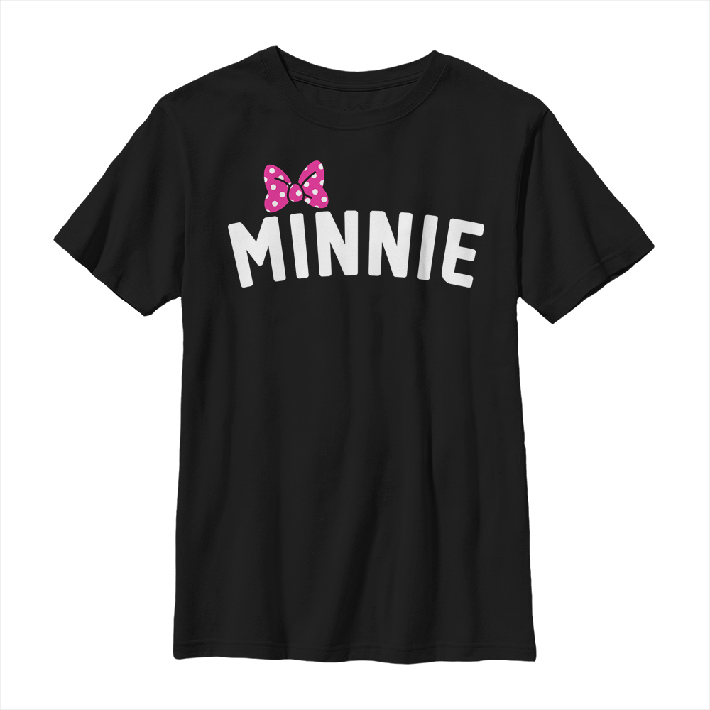 Disney Classics - Micky Maus - Minnie Maus Minnie Bow Chest - Kinder T-Shirt