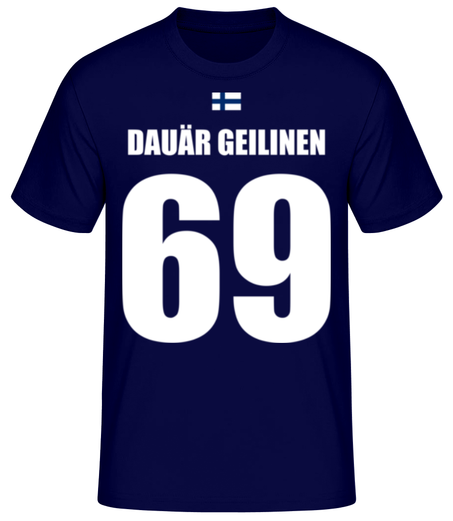 Finnland Fußball Trikot Dauär Geilinen · Männer Basic T-Shirt