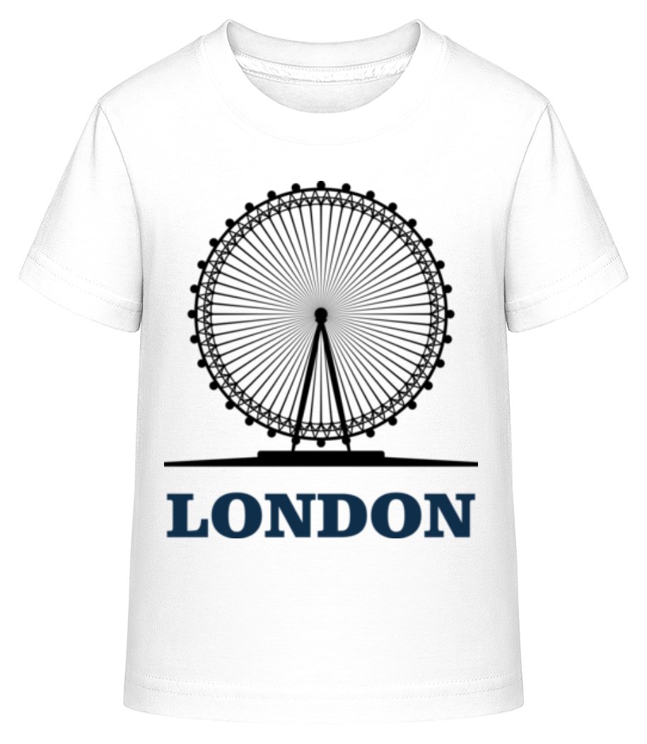 London Skyline - T-shirt shirtinator Enfant - Blanc - Devant