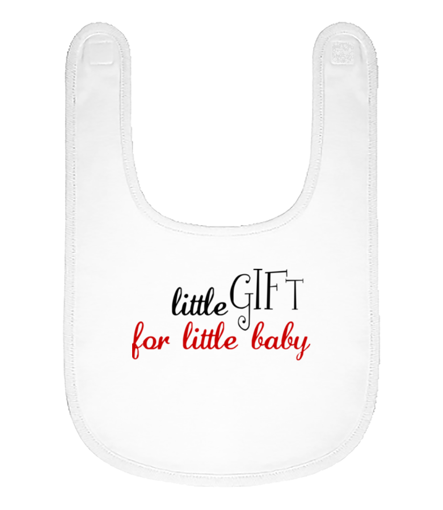 Little Gift For Little Baby · Bavoir Bébé bio