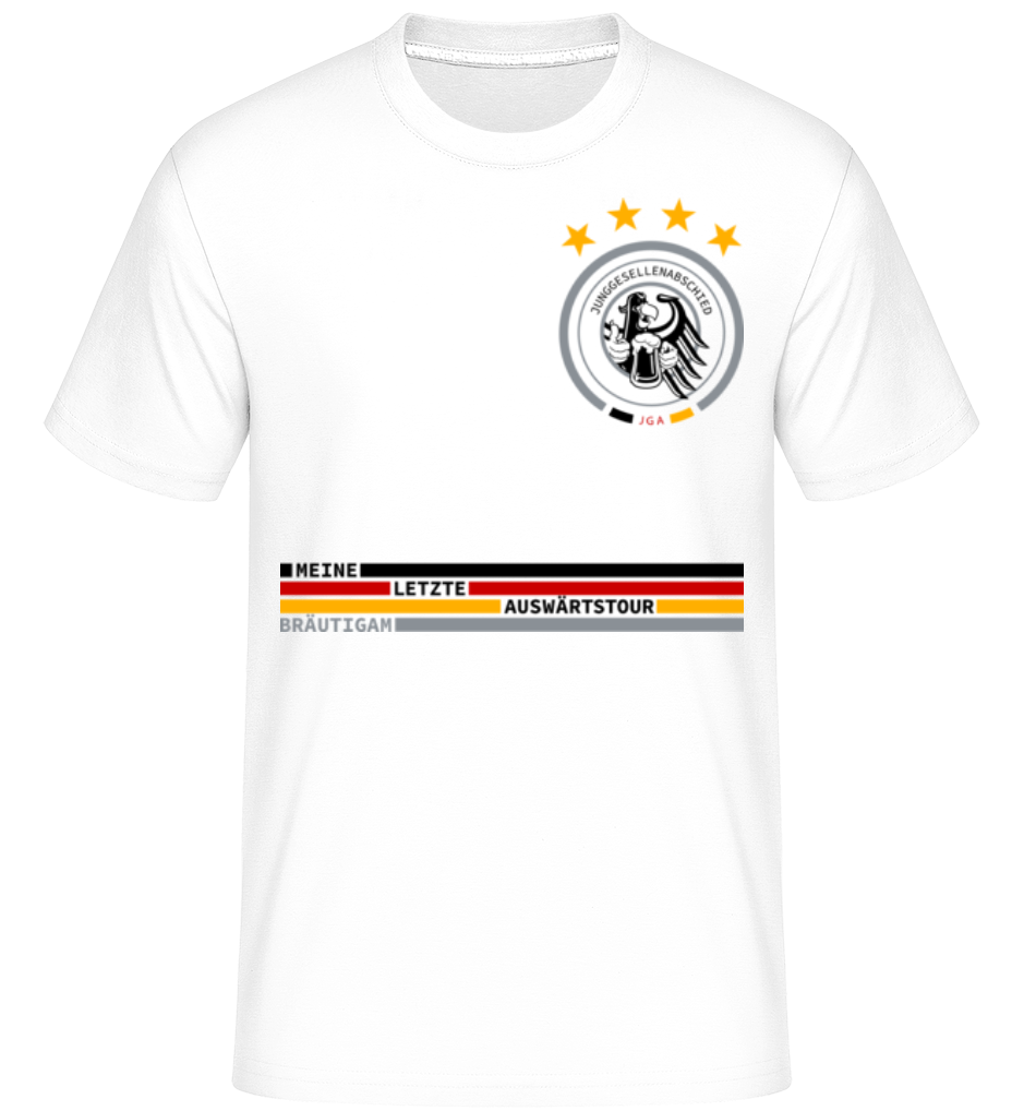 Letzte Auswärtstour Team Bräutigam · Shirtinator Männer T-Shirt