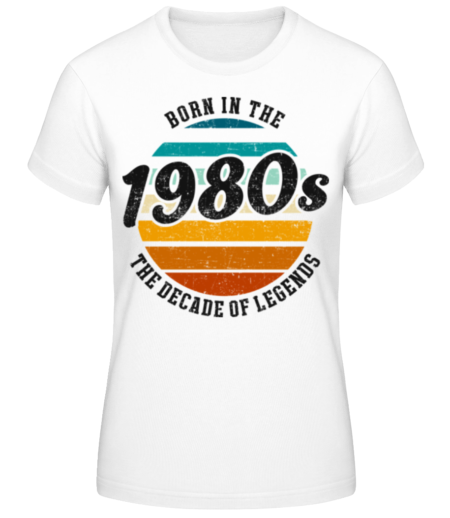 1980 The Decade Of Legends · T-shirt standard Femme