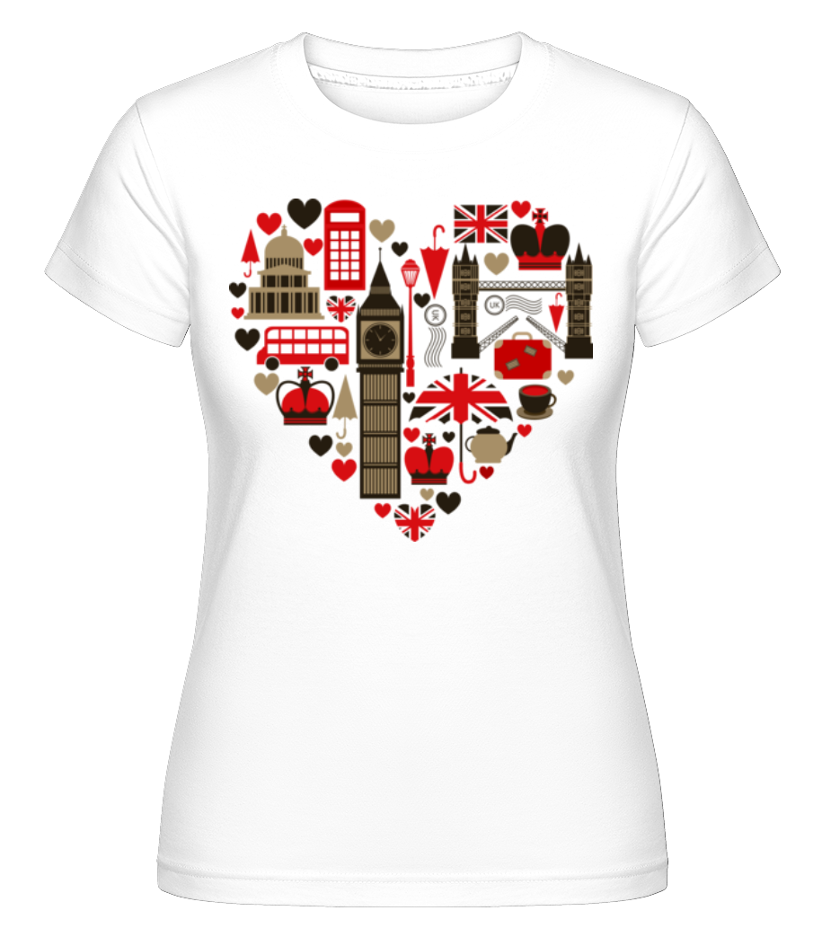 London Love Heart ·  T-shirt Shirtinator femme