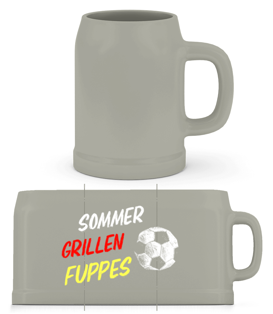 Sommer Grillen Fuppes · Bierkrug