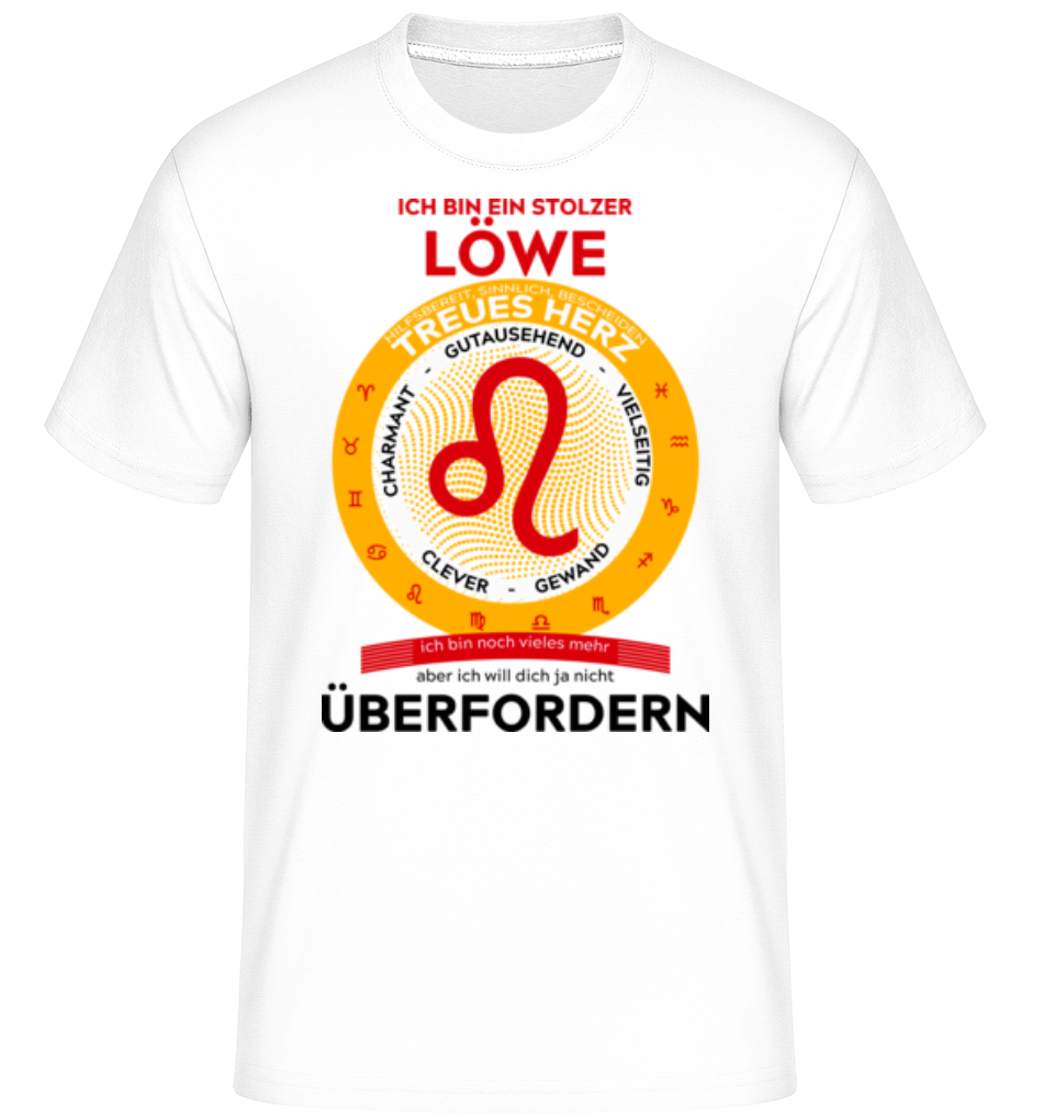 Löwe Treues Herz · Shirtinator Männer T-Shirt