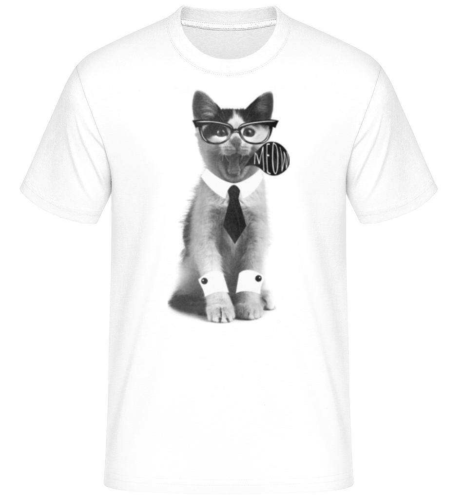Chat De Hipster ·  T-Shirt Shirtinator homme