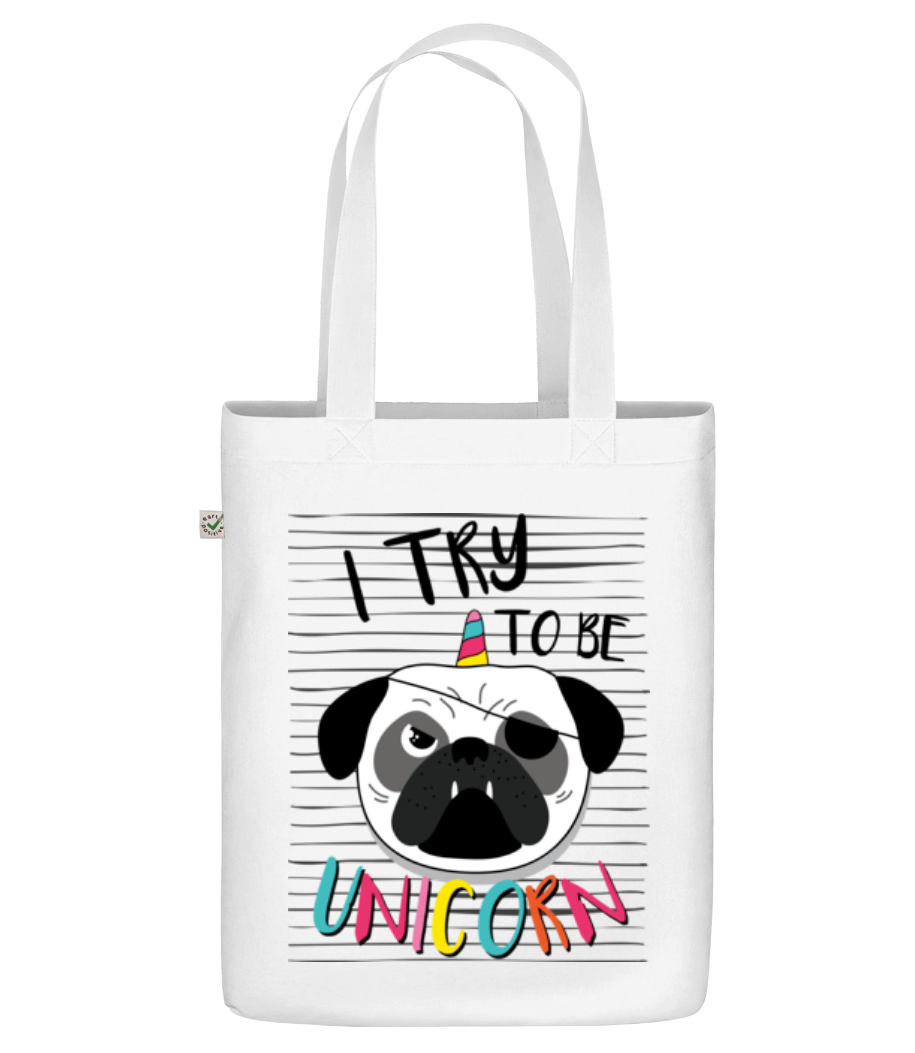 Unicorn Dog · Sac en toile bio
