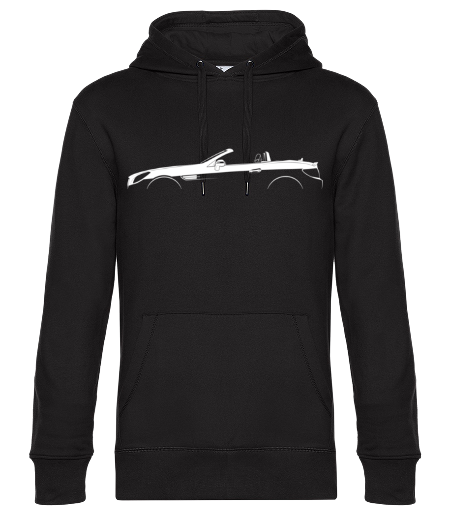 'Mercedes-Benz SLK AMG R172' Silhouette - Sweat à capuche premium Unisexe - Noir - Devant