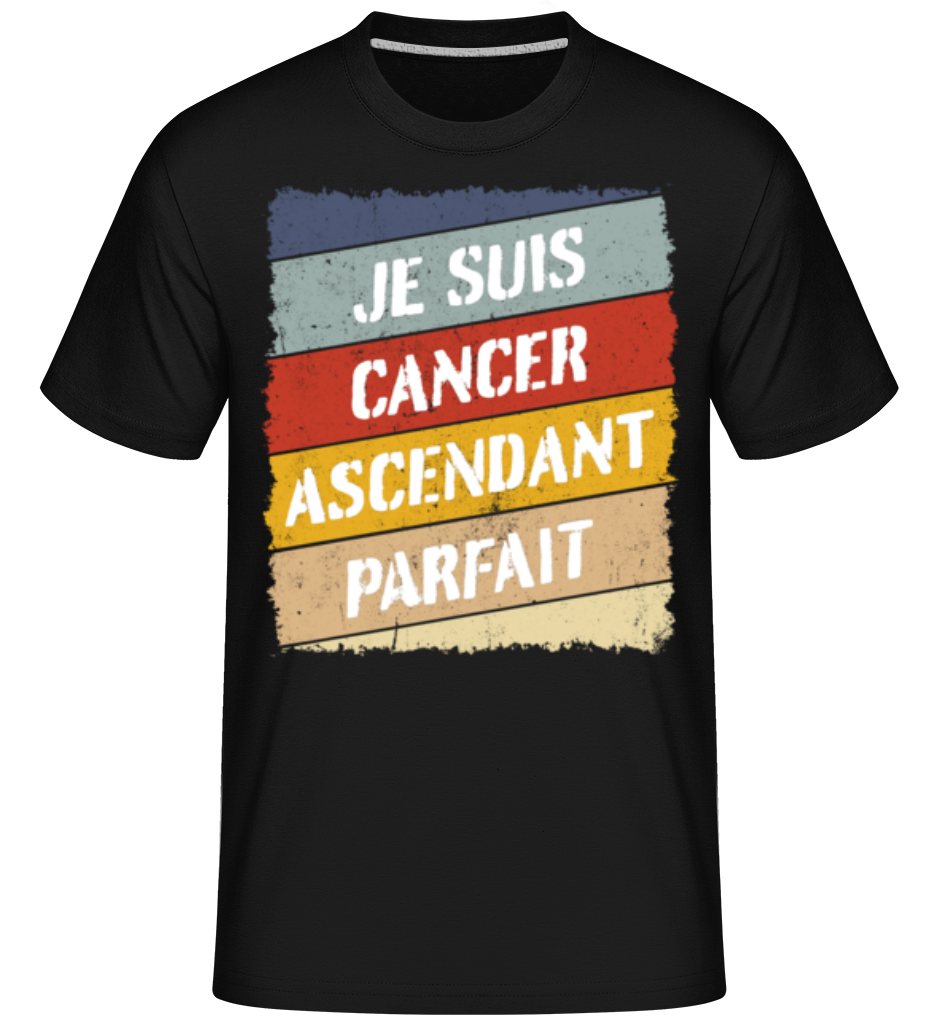 Je Suis Cancer Style Rétro ·  T-Shirt Shirtinator homme