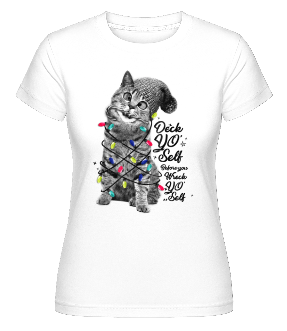 Chat De Noel ·  T-shirt Shirtinator femme