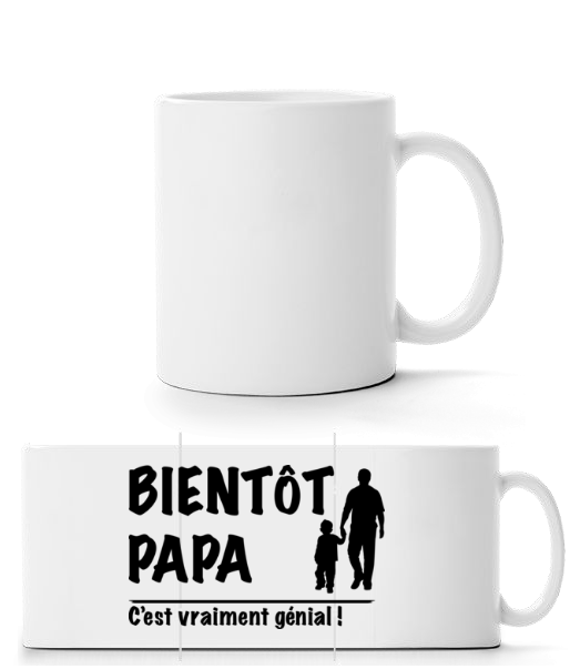 Bientôt Papa · Mug panorama