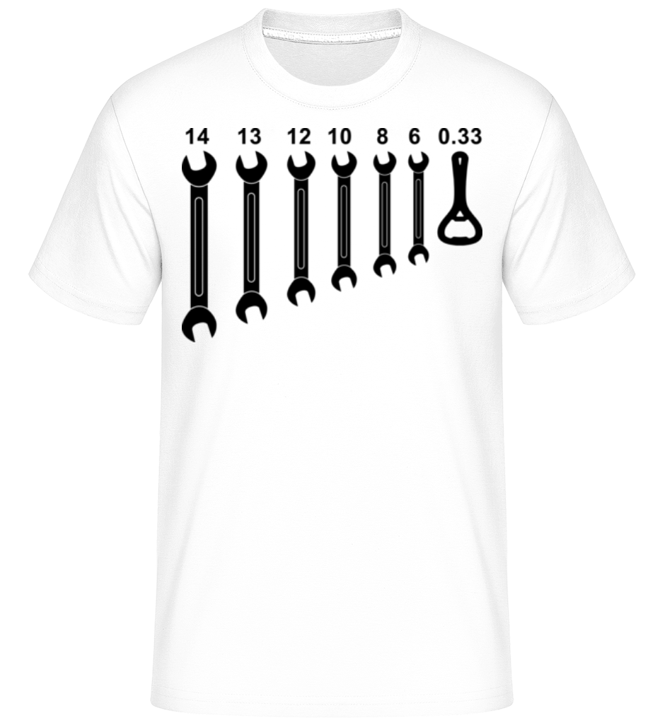 Werkzeug Bieröffner · Shirtinator Männer T-Shirt
