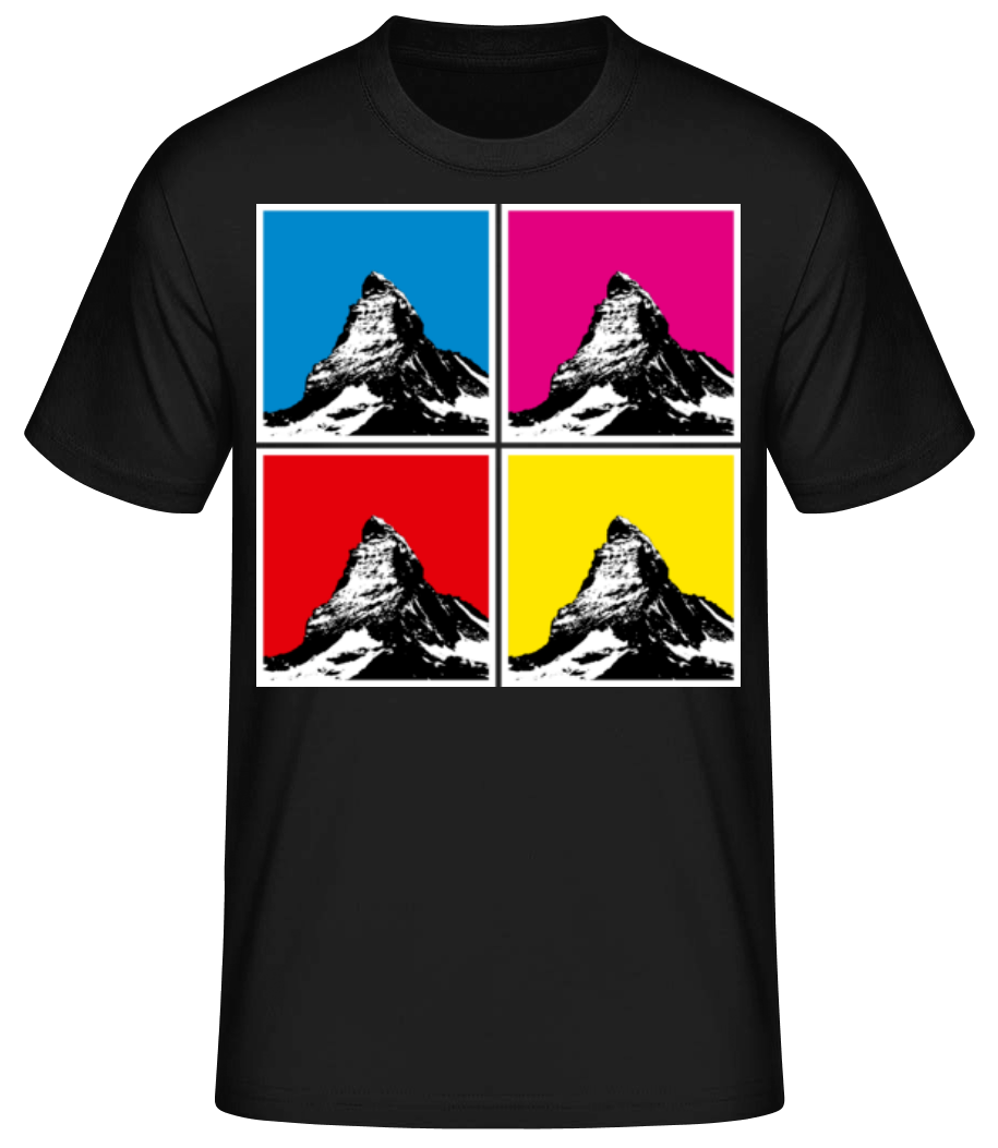 Pop Art Matterhorn · T-shirt standard Homme