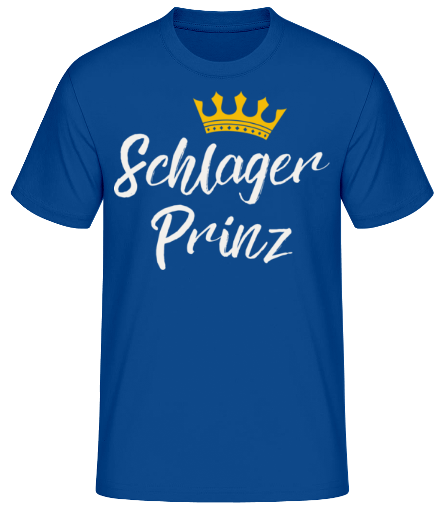 Schlager Prinz · Männer Basic T-Shirt