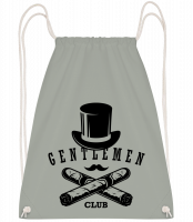 Gentlemen Club - Sac à dos Drawstring - Anthracite - Vorn