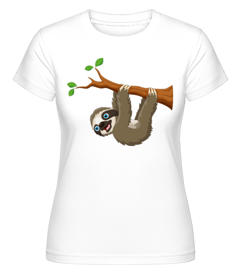 Indolence Doux Sur La Branche -  T-shirt Shirtinator femme - Blanc - Devant