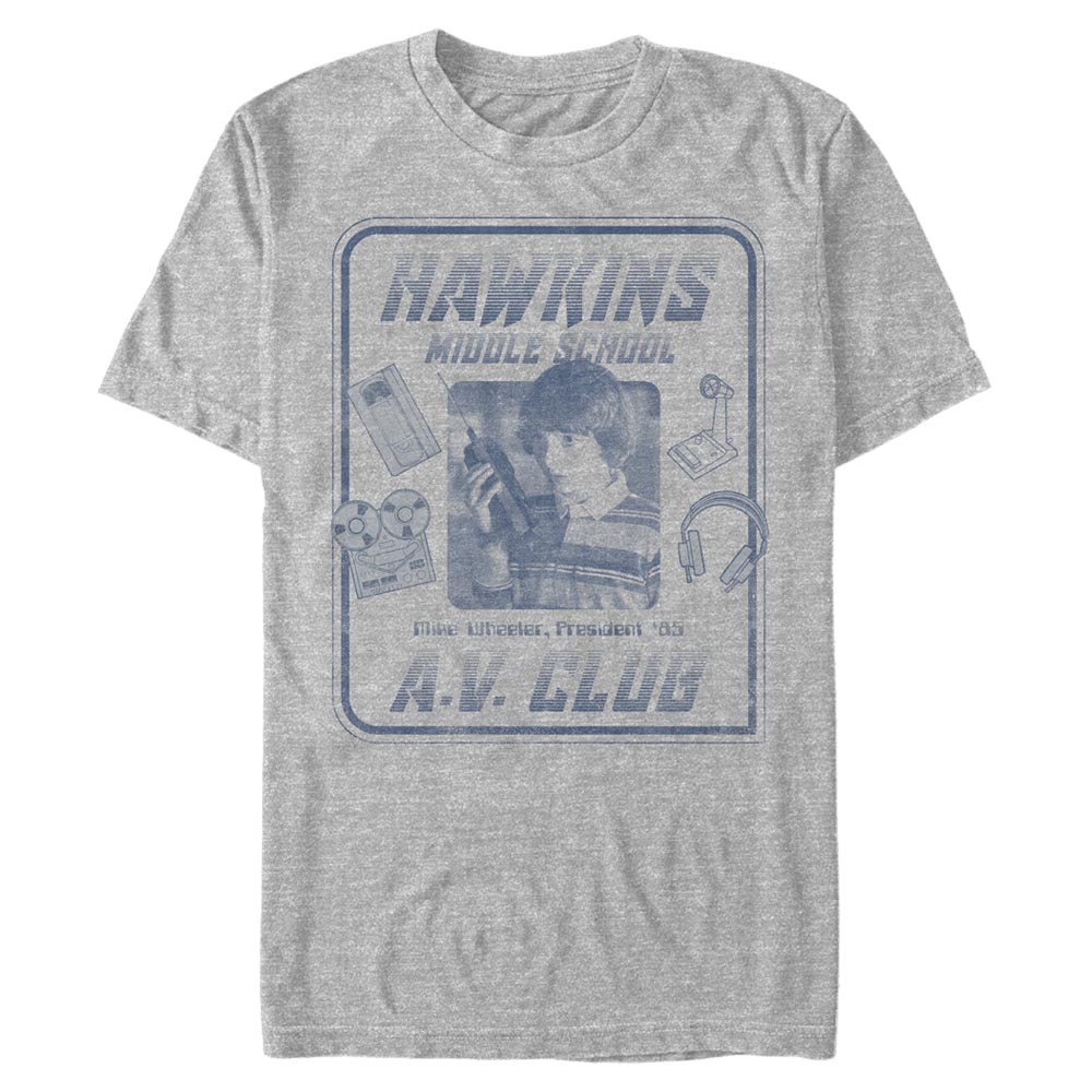 Netflix - Stranger Things - Mike Wheeler Mike Hawkins AV President - Homme T-shirt