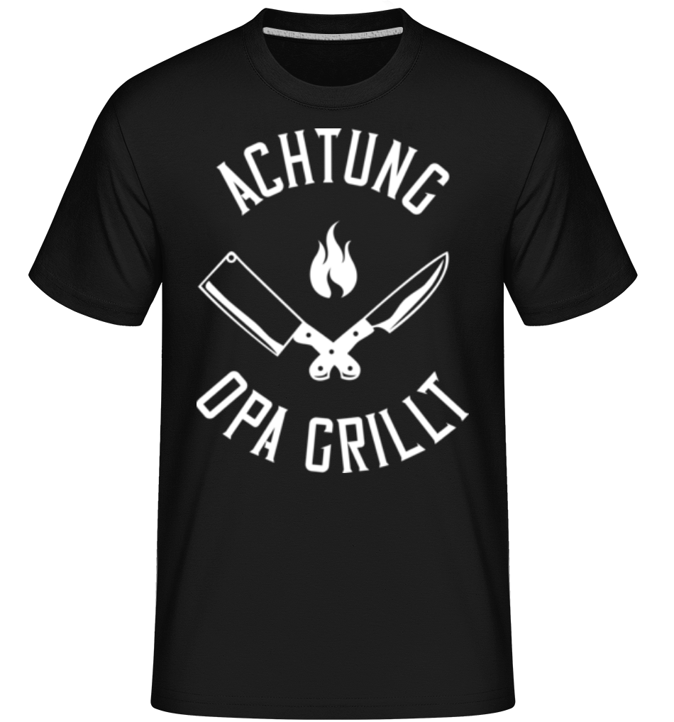Achtung Opa Grillt · Shirtinator Männer T-Shirt