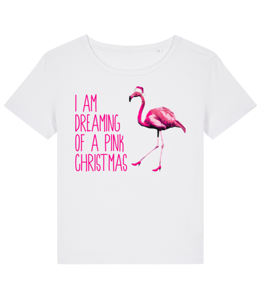 Pink Christmas · T-shirt bio Femme Stanley Stella 2.0