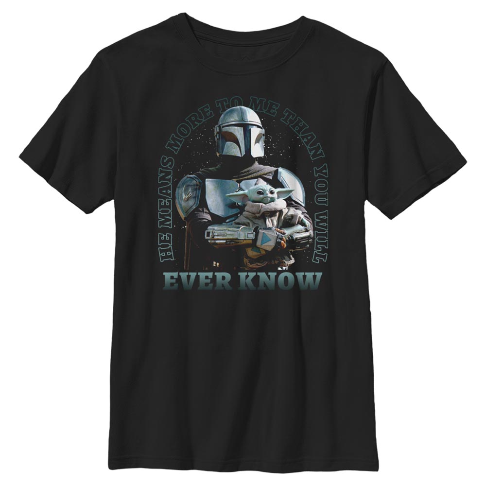 Star Wars - The Mandalorian - Mando et l'Enfant Meaningful - Enfant T-shirt