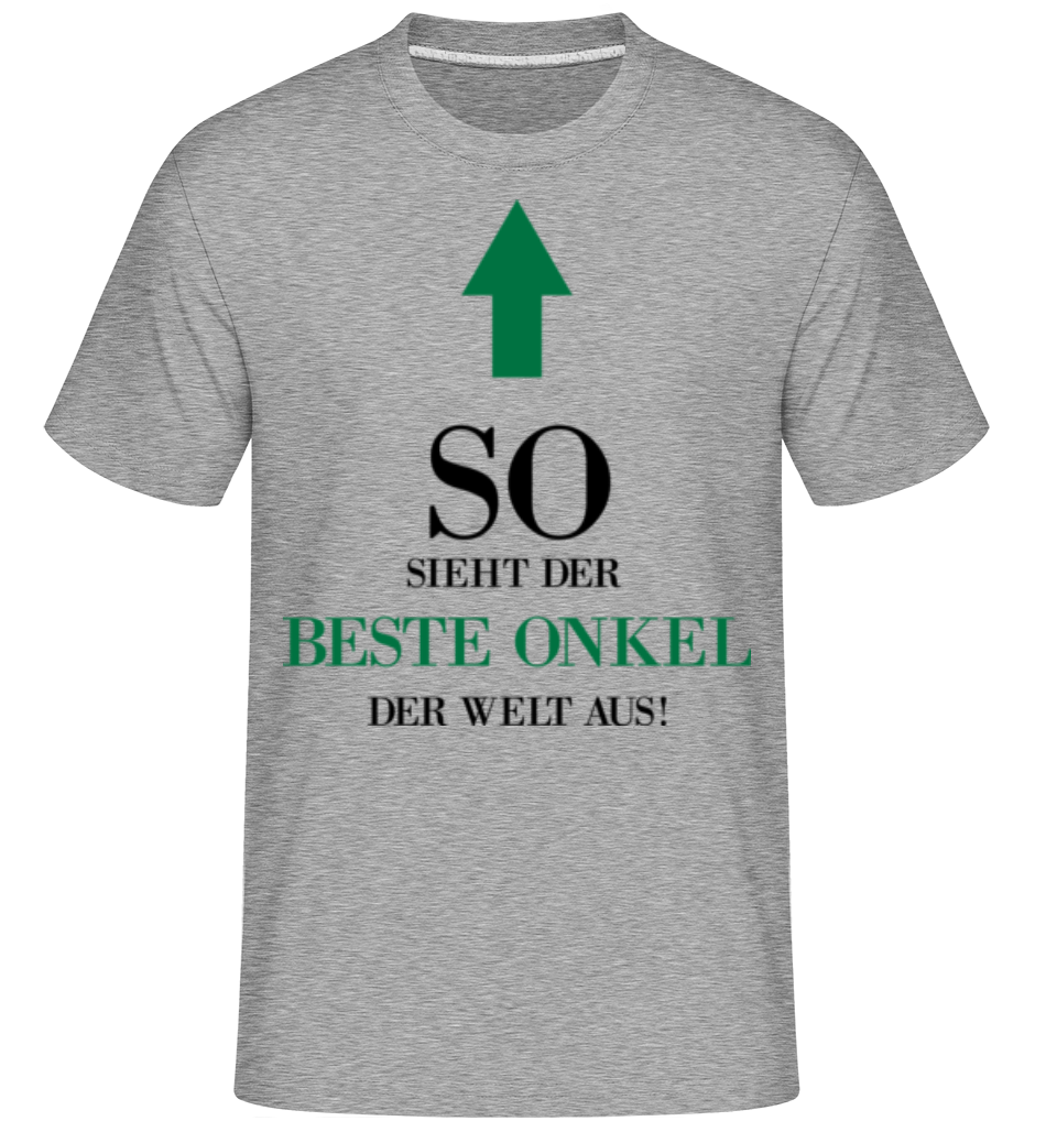 Der Beste Onkel Der Wel · Shirtinator Männer T-Shirt