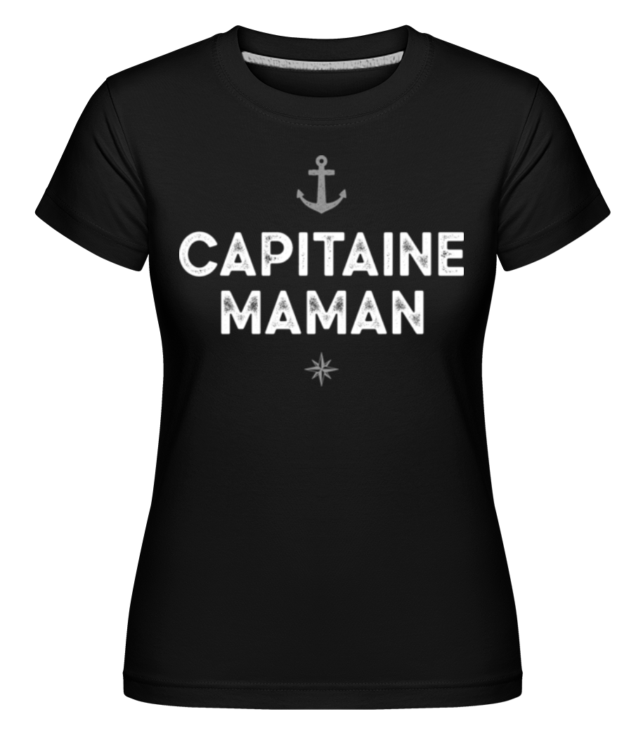 Capitaine Maman ·  T-shirt Shirtinator femme