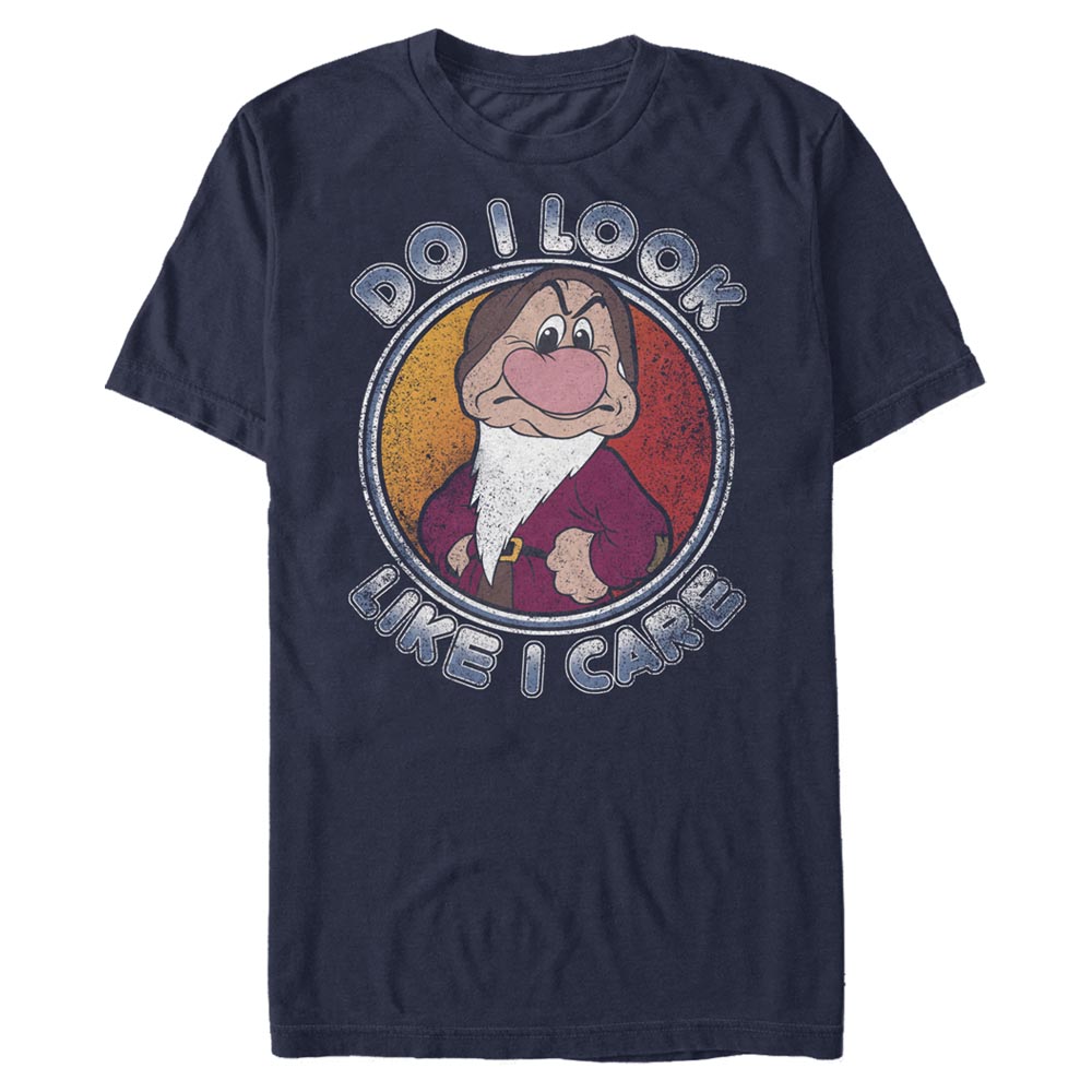 Disney - Sleeping Beauty - Grincheux Cares Not - Homme T-shirt