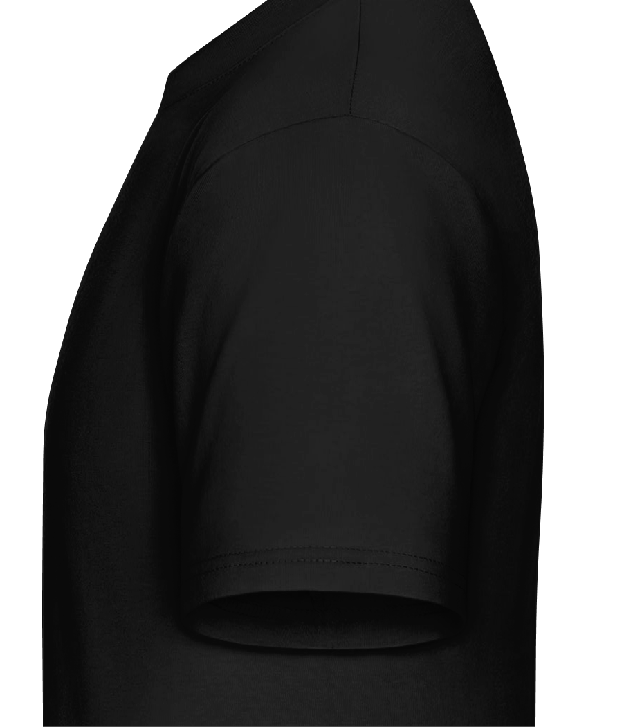 Aperçu: Signe Astrologique Licorne Verseau - T-shirt standard Homme - Noir - Gauche