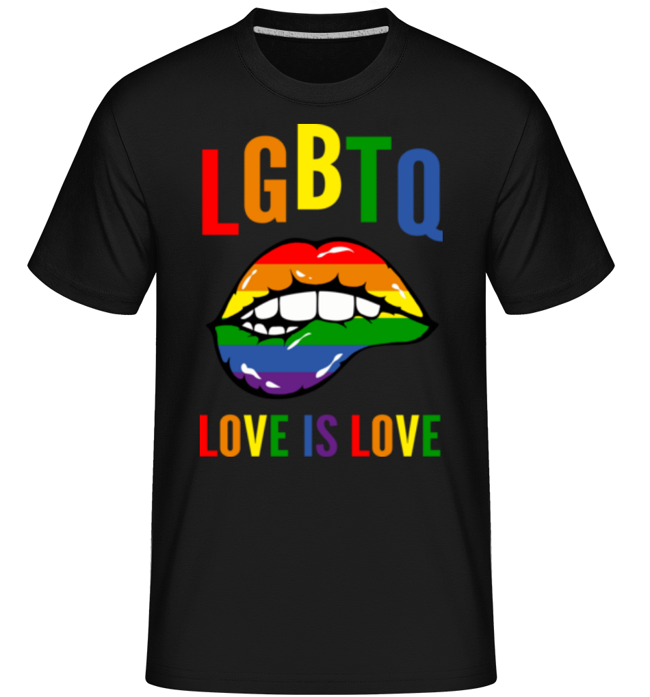 LGBTQ Love Is Love ·  T-Shirt Shirtinator homme