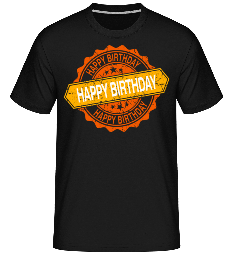 Happy Birthday Logo ·  T-Shirt Shirtinator homme
