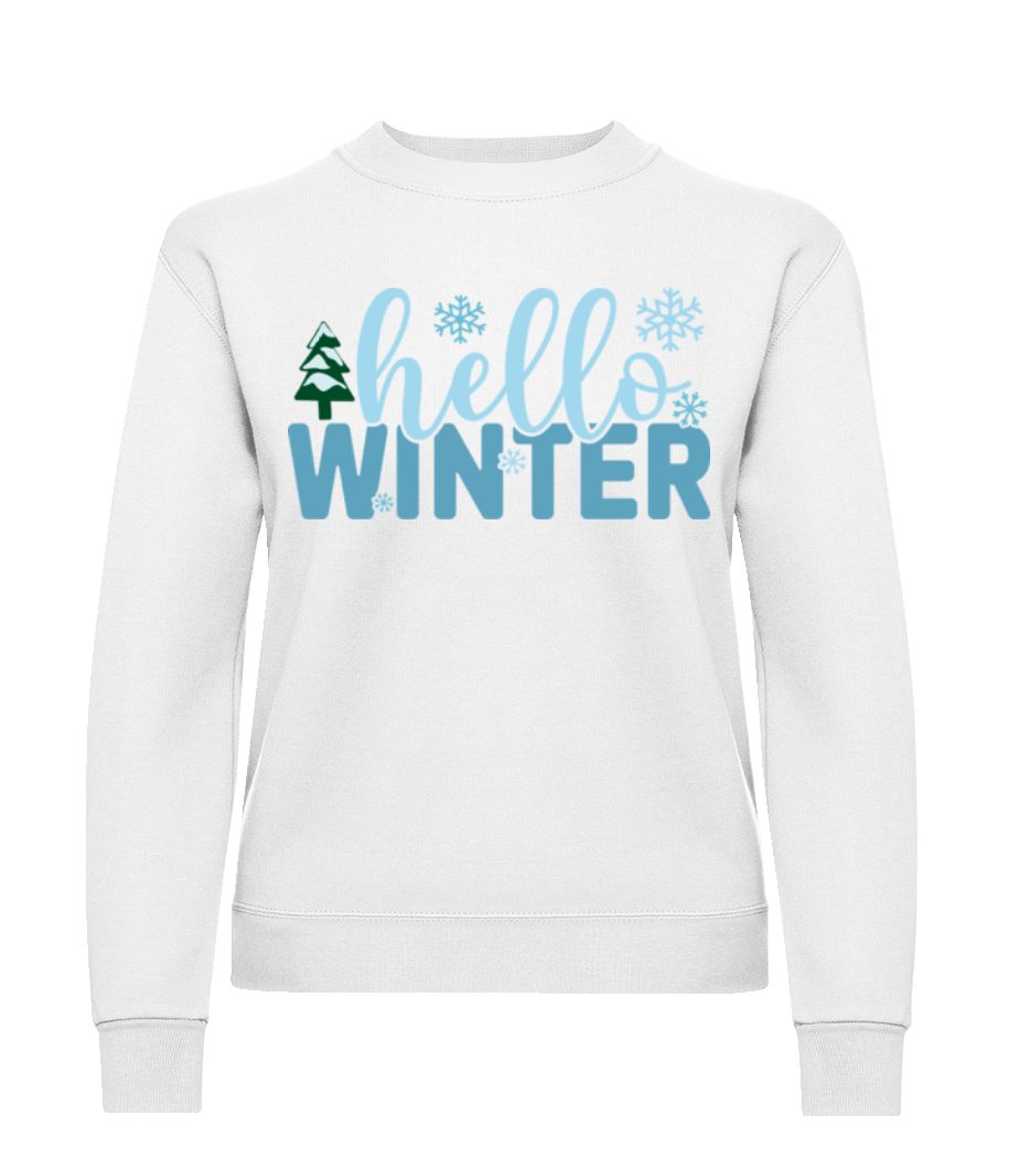 Hello Winter · Sweatshirt Femme