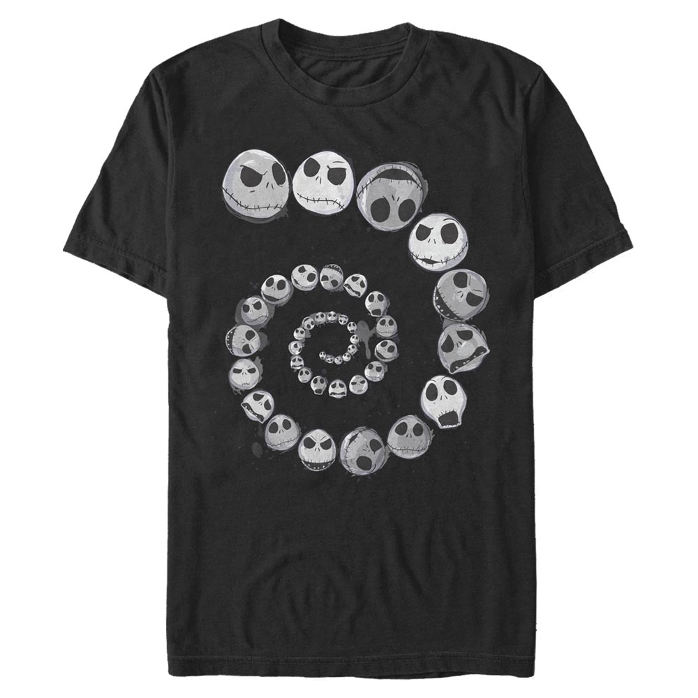 Disney Classics - L'étrange Noël de monsieur Jack - Jack Skellington Jack Emotions Spiral - Halloween - Homme T-shirt