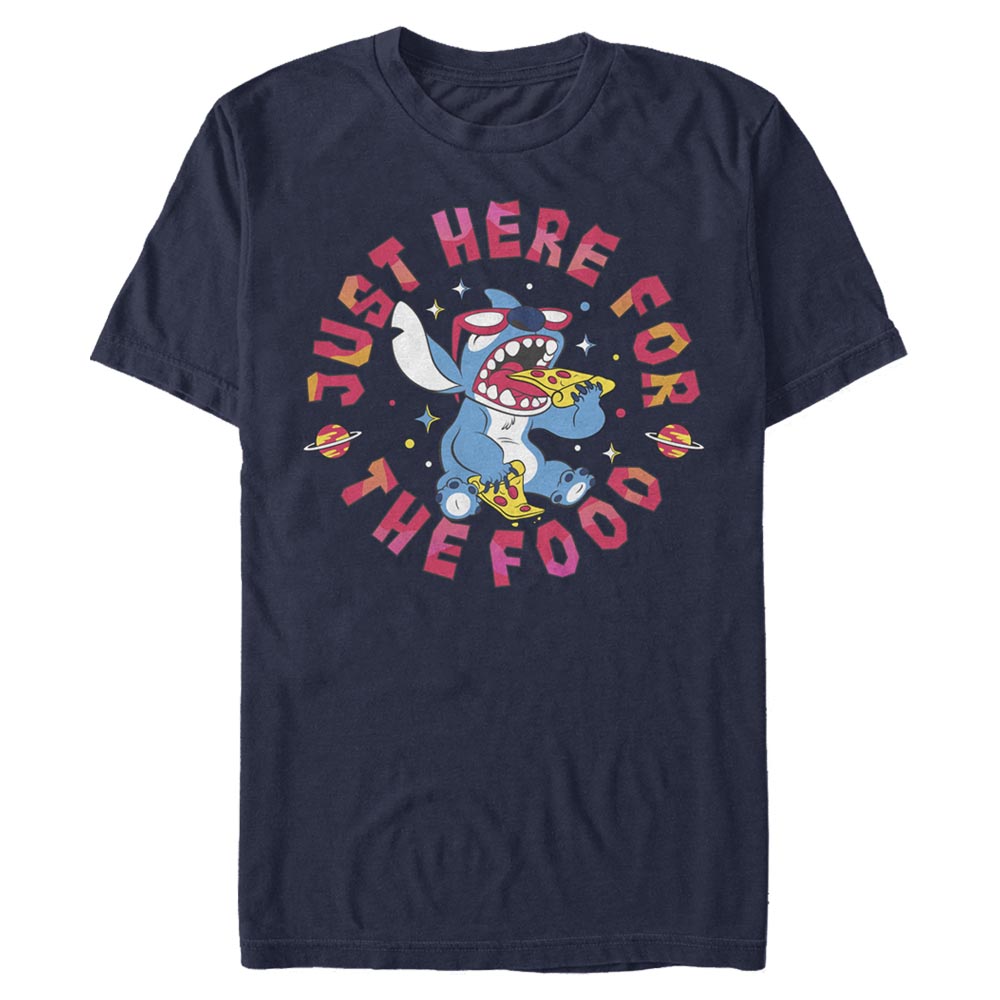 Disney Classics - Lilo & Stitch - Stitch Pizza - Homme T-shirt