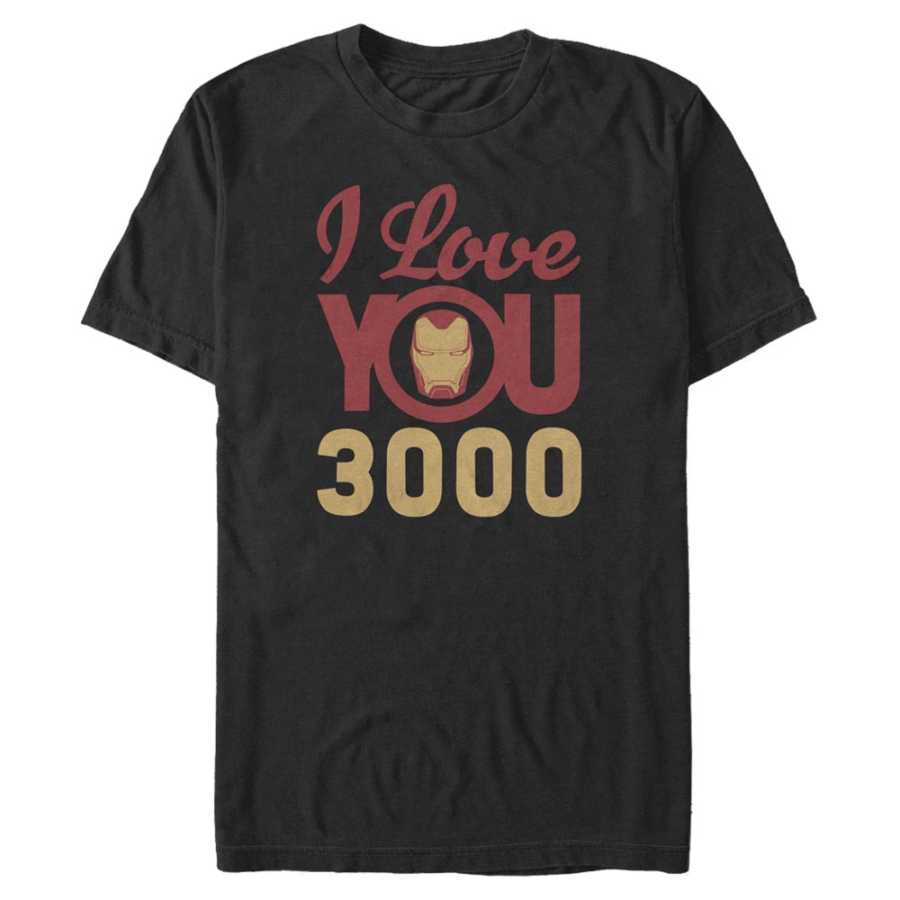 Marvel - Avengers Endgame - Iron Man 3000 Icon Face - Homme T-shirt
