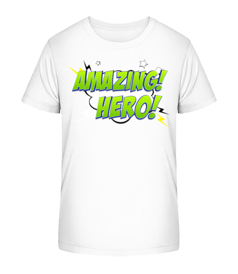 Amazing Hero Icon · T-shirt bio Enfant Stanley Stella 2.0