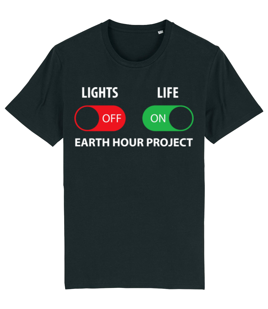 Lights Off Life On · T-shirt bio Homme Stanley Stella 2.0