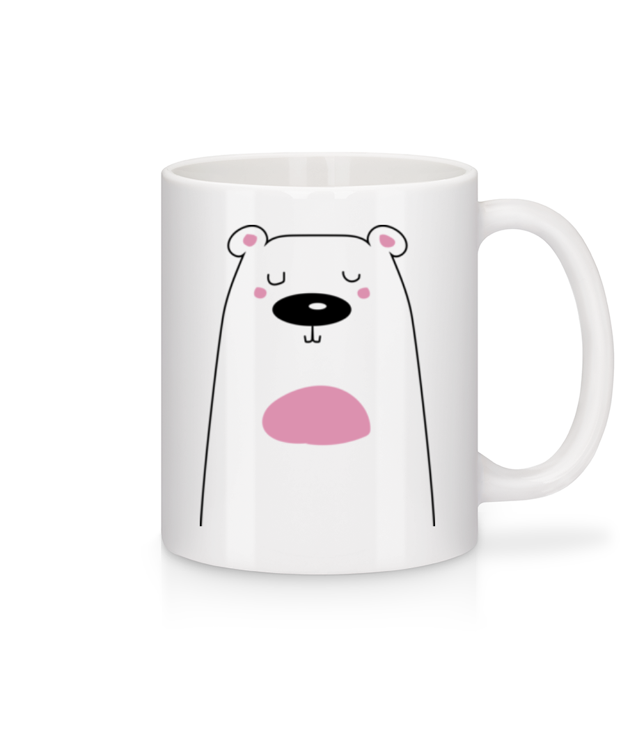Ours Mignon · Mug en céramique blanc